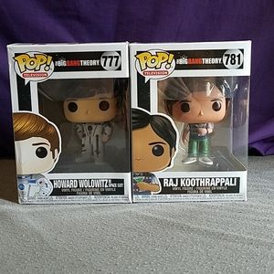 Big Bang Theory funko bundle.